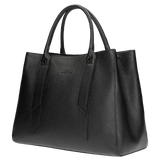 Wojas Women's Black Leather Tote Bag | 80199-51