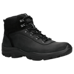 Wojas Black Leather Trekking Ankle Boots | 2402971