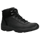 Wojas Black Leather Trekking Ankle Boots | 2402971