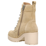 Wojas Beige Leather Ankle Boots | 6406564