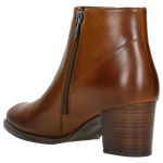 Wojas Brown Insulated Leather Ankle Boots | 5506552