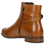 Wojas Brown Leather Ankle Boots | 5506653