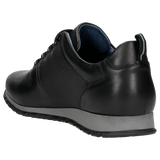 Wojas Black Leather Sneakers | 10039-51