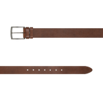 Wojas Dark Brown Leather Belt | 93016-52