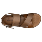 Wojas Brown Leather Sandals | 2900752