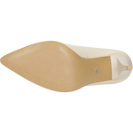 Wojas Light Beige Leather High Heels | 9275-54