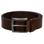 Wojas Dark Brown Leather Belt | 93016-52