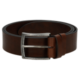 Wojas Dark Brown Leather Belt | 93016-52