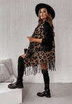 Angela Dark Panther Poncho Vest | ANG-01