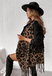 Angela Dark Panther Poncho Vest | ANG-01