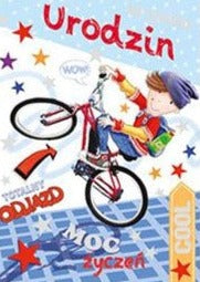 Boys' Bicycle Birthday Card | B6X-601-7