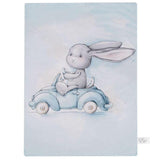 Effiki Blue Cotton Double Blanket | 946571
