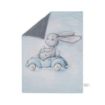 Effiki Blue Cotton Double Blanket | 946571