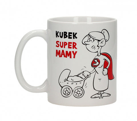 Super Mom Mug - Kubek Super Mamy | 16824