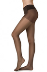 Gatta Inka Brown 20 Denier Lycra Tights | LAURA-DBR