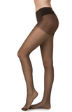 Gatta Inka Brown 20 Denier Lycra Tights | LAURA-DBR