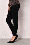 Black Leggings with Silver Threads | SP-16092