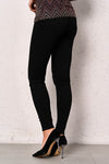 Black Leggings with Silver Threads | SP-16092