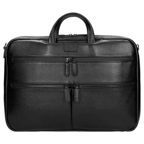 Wojas Black Leather Briefcase | 80210-51