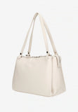 Wojas Light Beige Leather Crossbody Bag | 80259-54