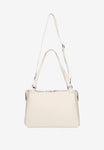 Wojas Light Beige Leather Crossbody Bag | 80259-54