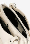 Wojas Light Beige Leather Crossbody Bag | 80259-54