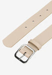 Wojas Women's Beige Leather Belt | 93073-54
