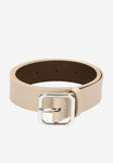Wojas Women's Beige Leather Belt | 93073-54