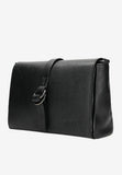 Wojas Black Leather Crossbody Bag | 8030951
