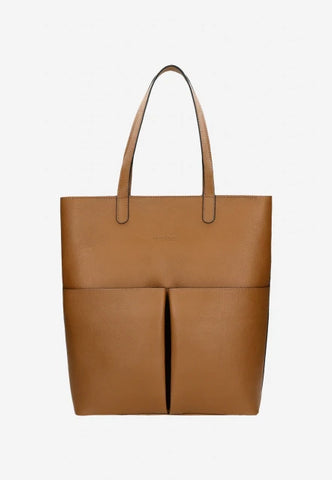 Wojas Brown Leather Tote Bag | 80027-52