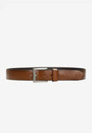Wojas Brown Leather Classic Prong Buckle Belt | 93078-52