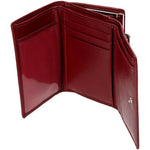 Wojas Red Snap Leather Wallet | 693855
