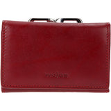 Wojas Red Snap Leather Wallet | 693855