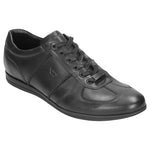 Wojas Black Leather Sneakers | 8087-51