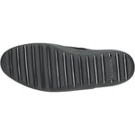 Wojas Black Leather Sneakers COMFORT | 9046-71