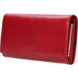 Wojas Red Snap Leather Wallet | 6937-55