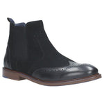 Wojas Black Leather Chelsea Boots | 815671