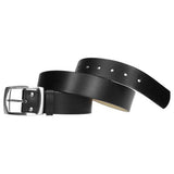 Wojas Women's 4 cm Black Leather Belt | 6966-51