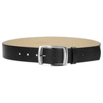 Wojas Women's 4 cm Black Leather Belt | 6966-51