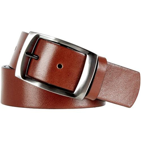 Wojas Women's 4 cm Brown Leather Belt | 6966-53