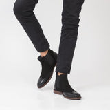 Wojas Black Leather Chelsea Boots | 815671