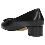 Wojas Black Leather Heels | 9290-51