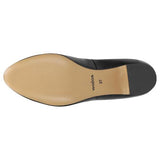 Wojas Black Leather Heels | 9290-51