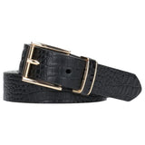 Wojas Black Leather Belt | 9966-51