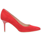 Wojas Red Leather High Heels | 3503065