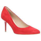 Wojas Red Leather High Heels | 3503065