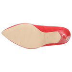 Wojas Red Leather High Heels | 3503065