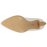 Wojas Beige Leather High Heels | 3501354