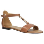 Wojas Light Brown Leather Sandals | 7600953