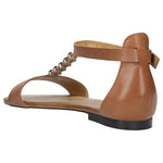 Wojas Light Brown Leather Sandals | 7600953